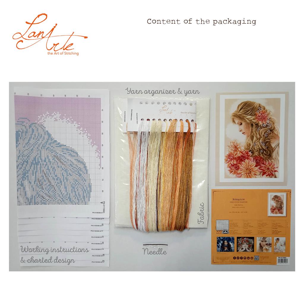 Lanarte Kit au point compté Laitière - PN-0168604 - Maison