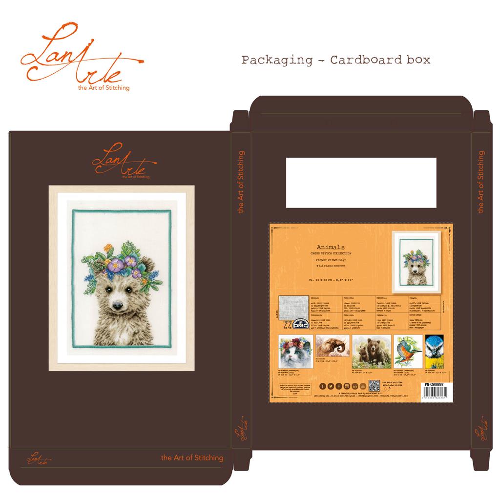 LANARTE FLOWER CROWN BEAR