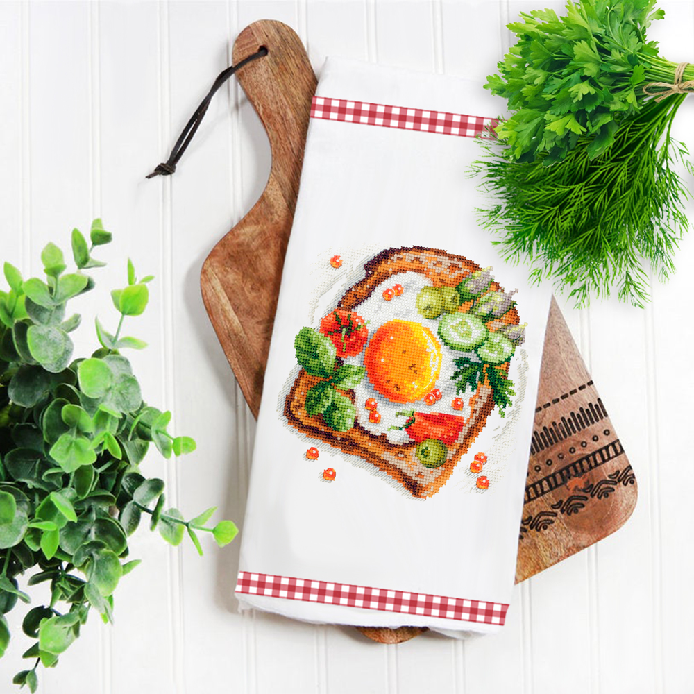 MAGIC NEEDLE 120-092 "Fried Eggs Toast"