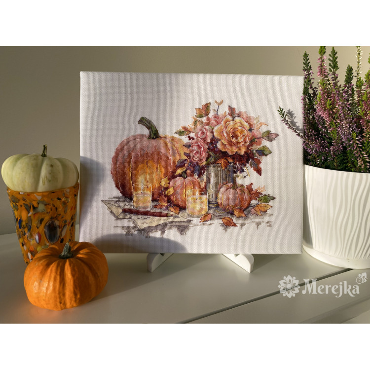 MEREJKA STILL LIFE WITH PUMPKINS