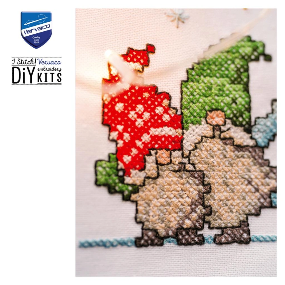 VERVACO Towel kit Gnomes with Christmas tree PN-0216917