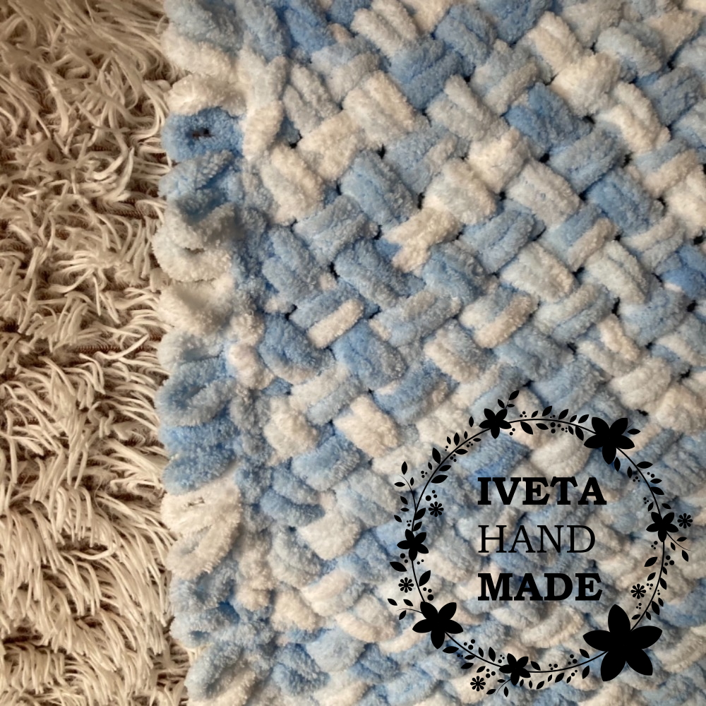 DESIGN IVETA HAND MADE dětská deka PUFFY COLOR 5865