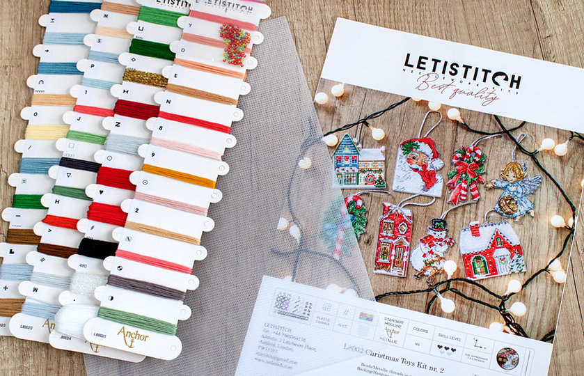 LETISTITCH CHRISTMAS TOYS KIT NR.2