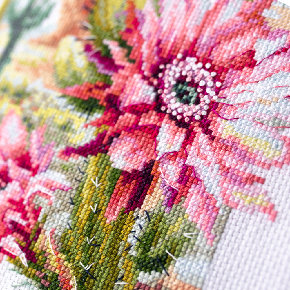 MAGIC NEEDLE 550-758 "Wild West Flowers"