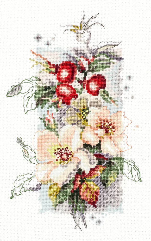 MAGIC NEEDLE 100-102 "Rosa Canina"