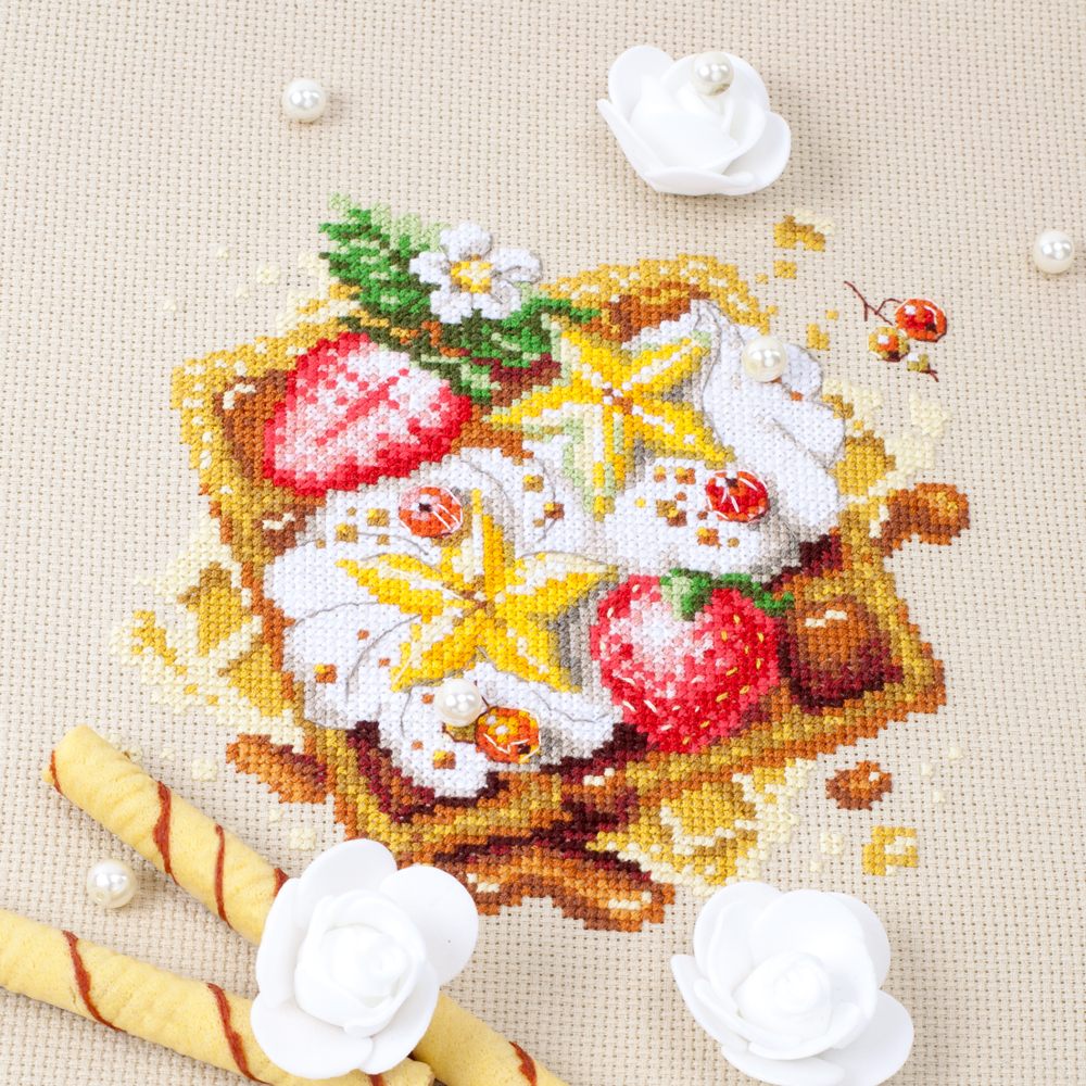 MAGIC NEEDLE 120-091 "Viennese Waffles"