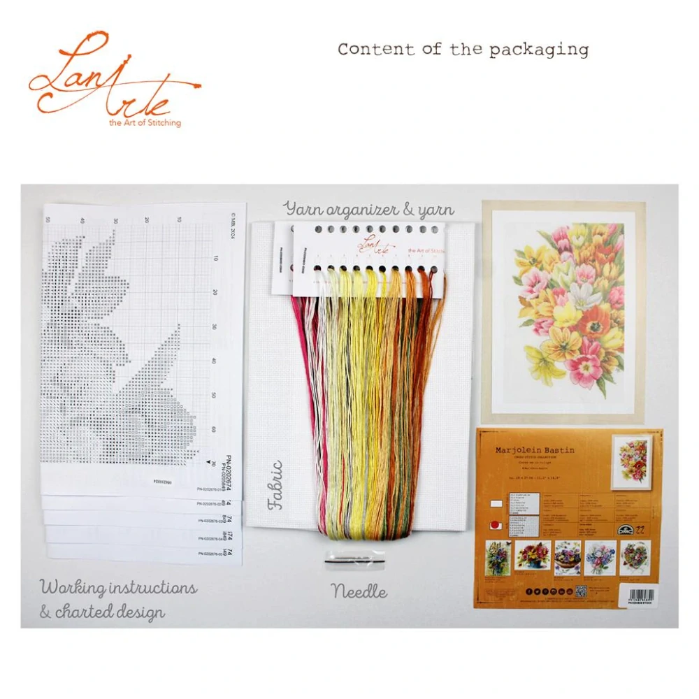 LANARTE Cover me in tulips 