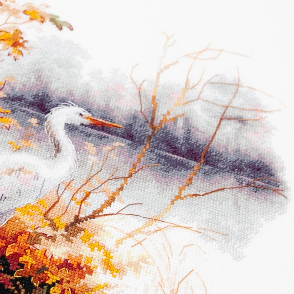 MAGIC NEEDLE 70-09 "White Heron"