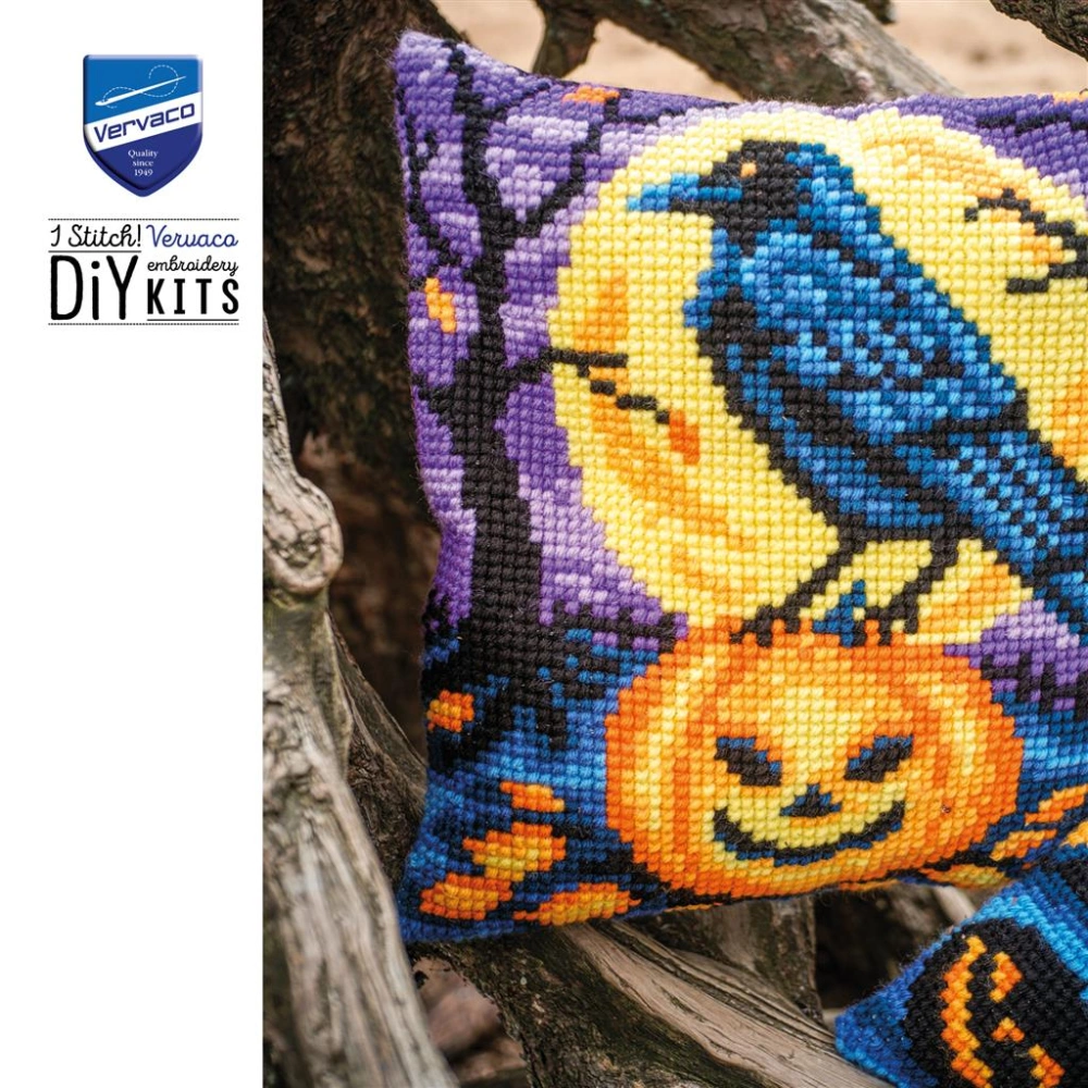 VERVACO cushion kit Halloween crow PN-0216243