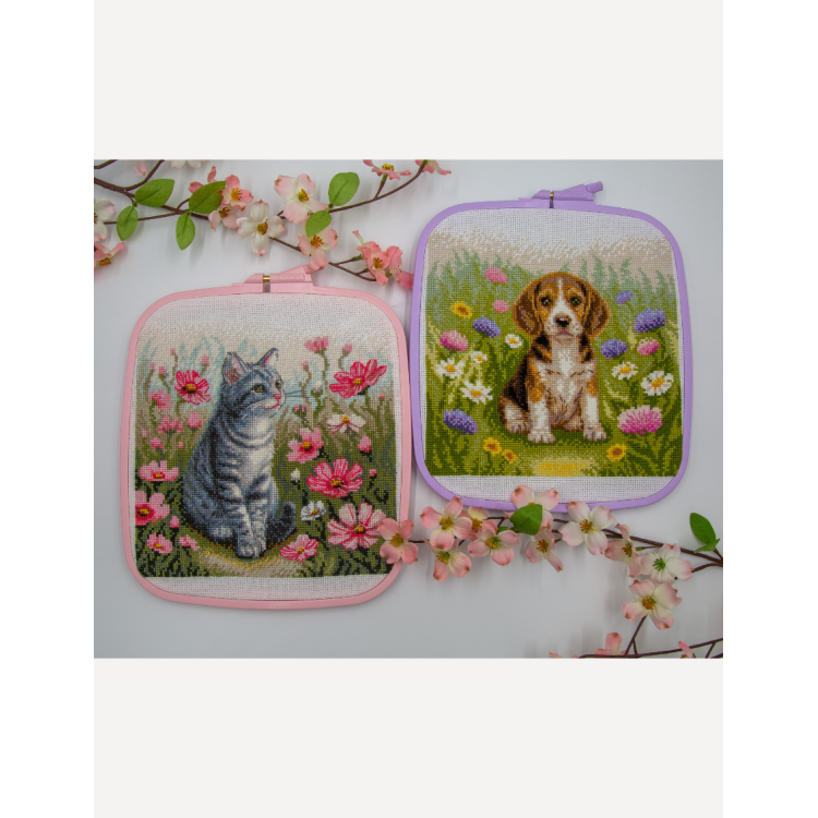 RIOLIS Aine collection Meadow Pup A1048