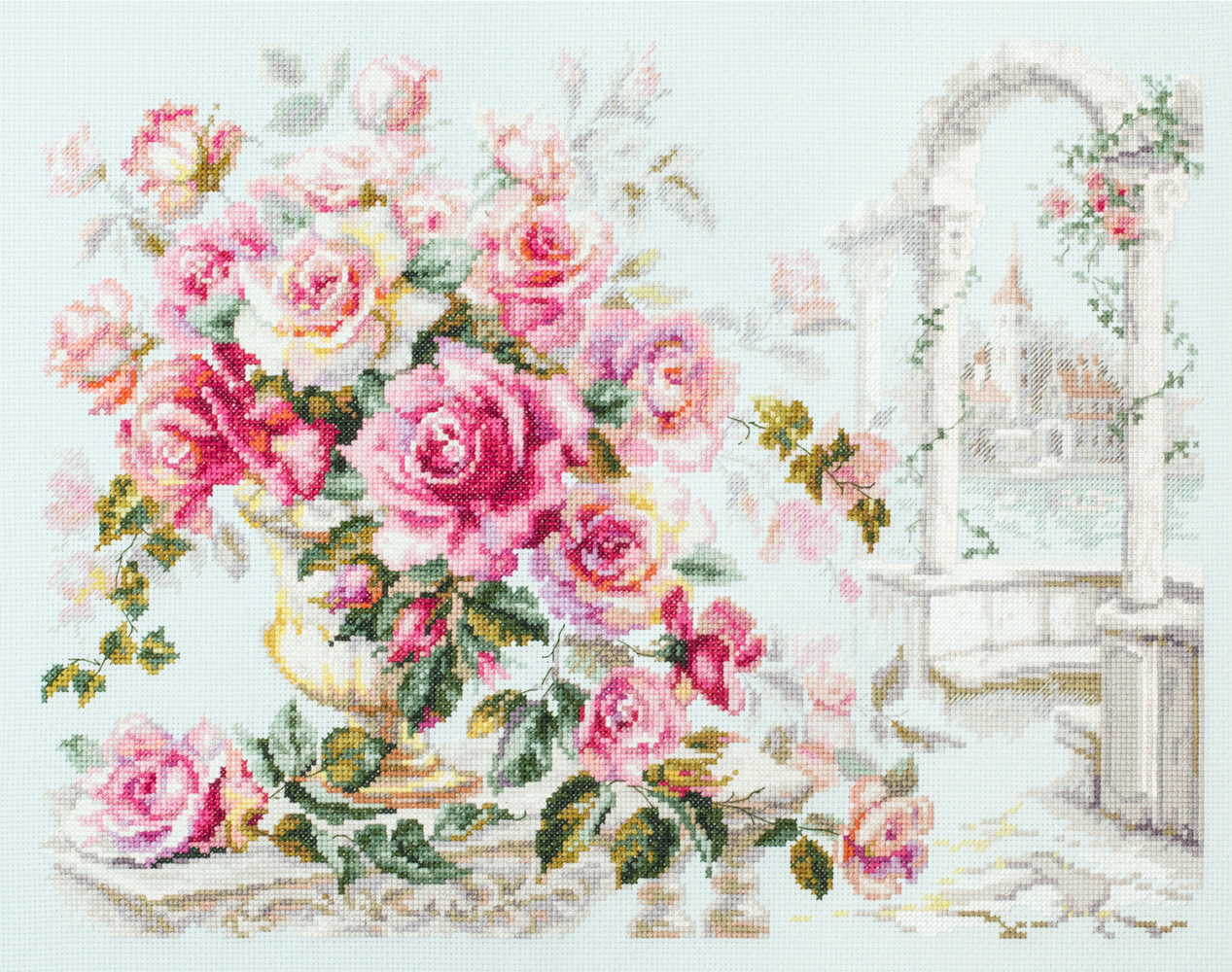 MAGIC NEEDLE 110-011 "Roses for the Duchess"