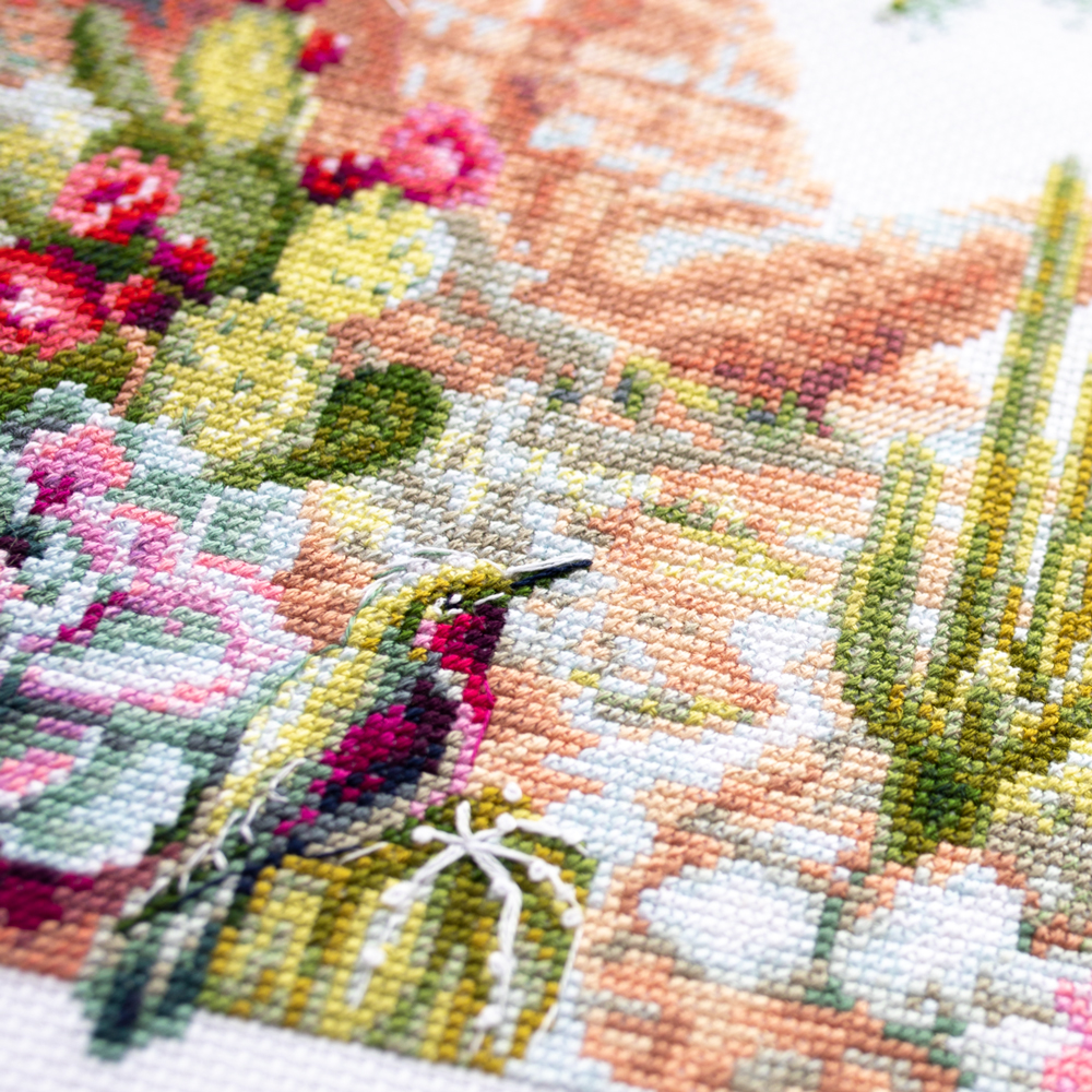 MAGIC NEEDLE 550-758 "Wild West Flowers"