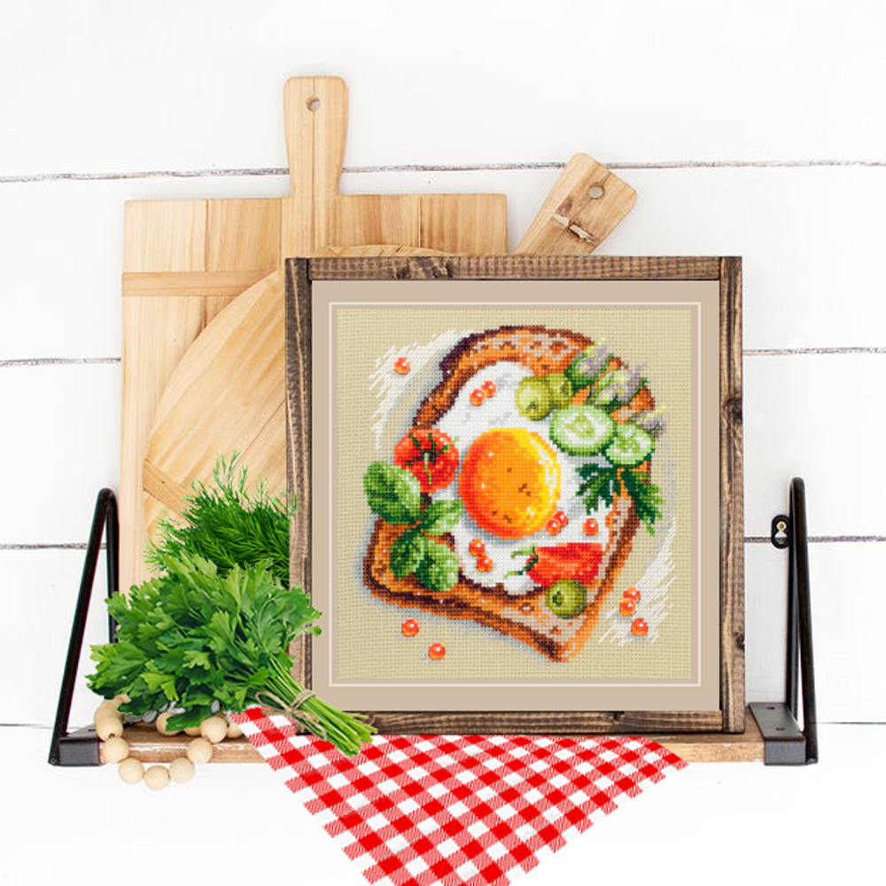 MAGIC NEEDLE 120-092 "Fried Eggs Toast"