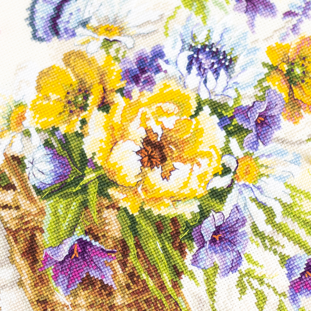 MAGIC NEEDLE 210-502"Summer Basket"