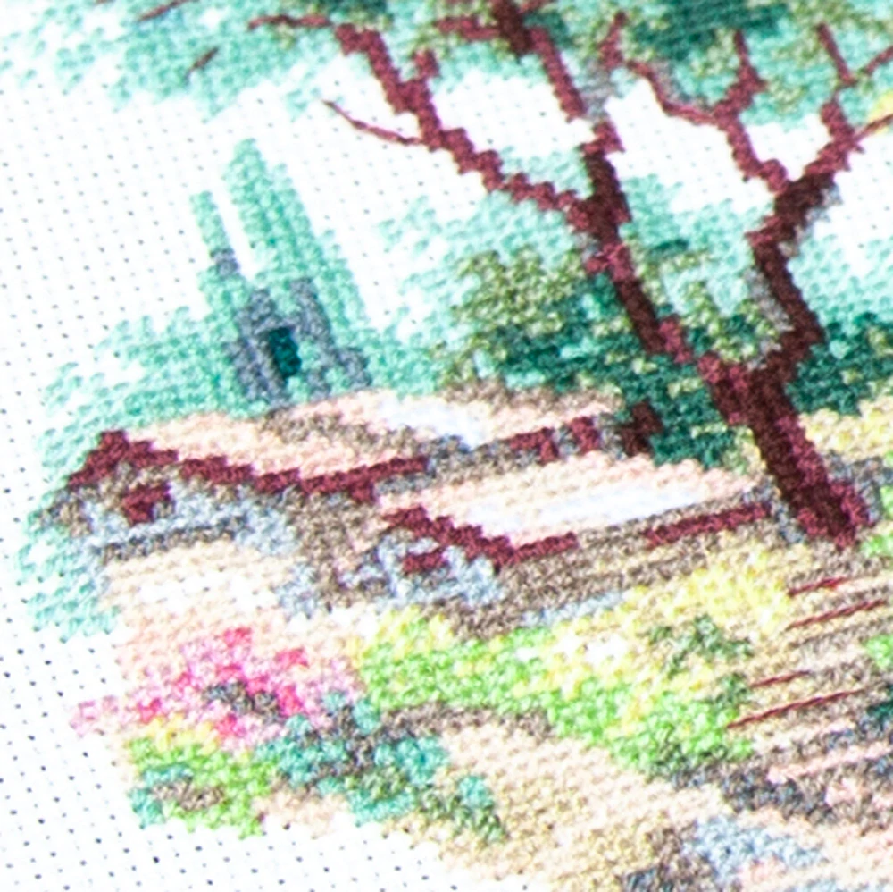 MAGIC NEEDLE 70-01 "Blooming Lotuses"