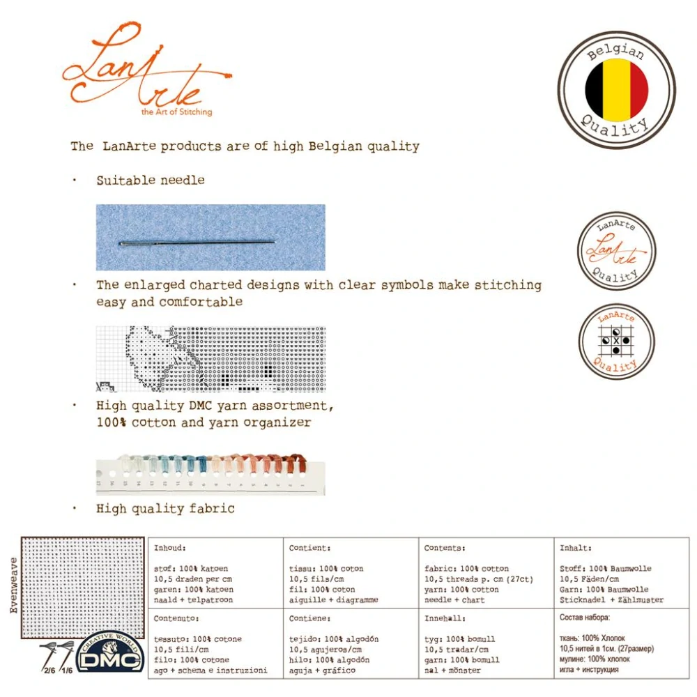 LANARTE Bright Florals 