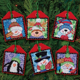 DIMENSIONS Christmas Pals Ornaments