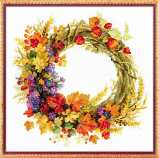 RIOLIS Wreath with Wheat