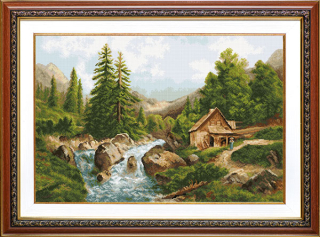 Woodland landscape