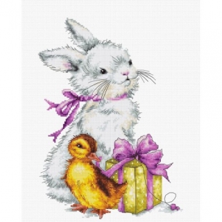 LUCA-S Easter greeting card
